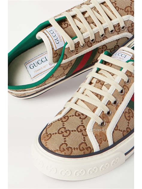 gucci tennis shoes aesthetic|Gucci 1977 tennis shoes women's.